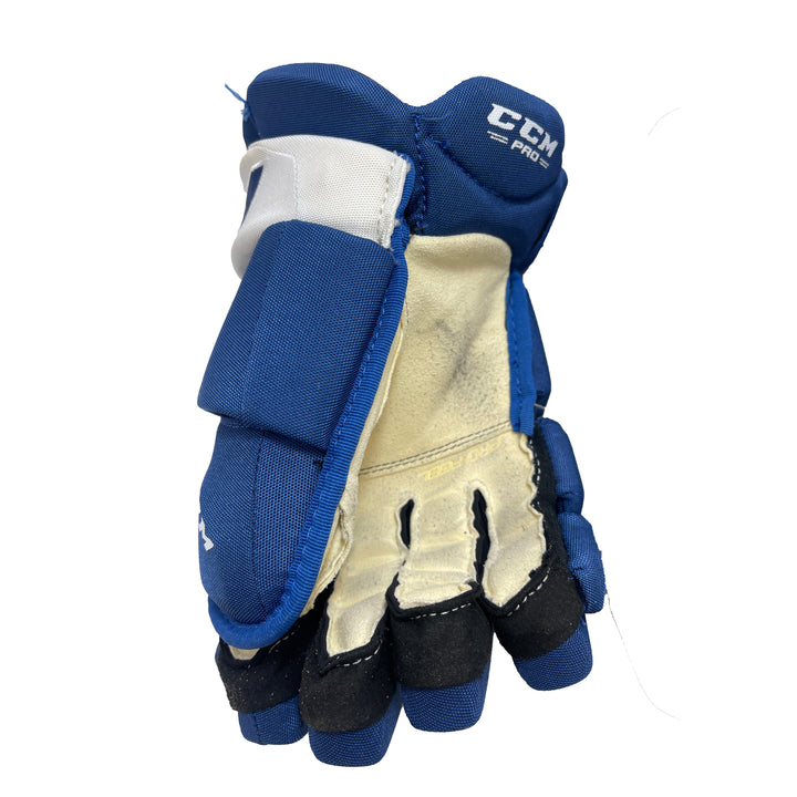 CCM FT1 Toronto Maple Leafs Pro Stock Gloves - Auston Matthews