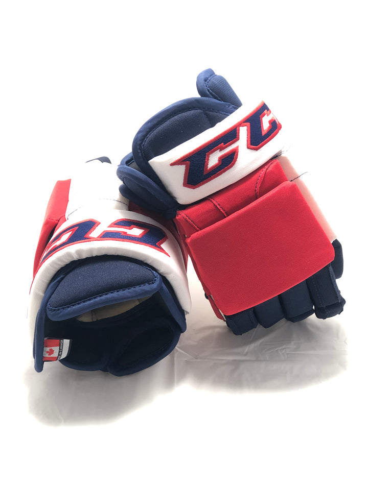 CCM MHGSTJC.PZ Washington Capitals 14" Hockey Glove - Carl Hagelin