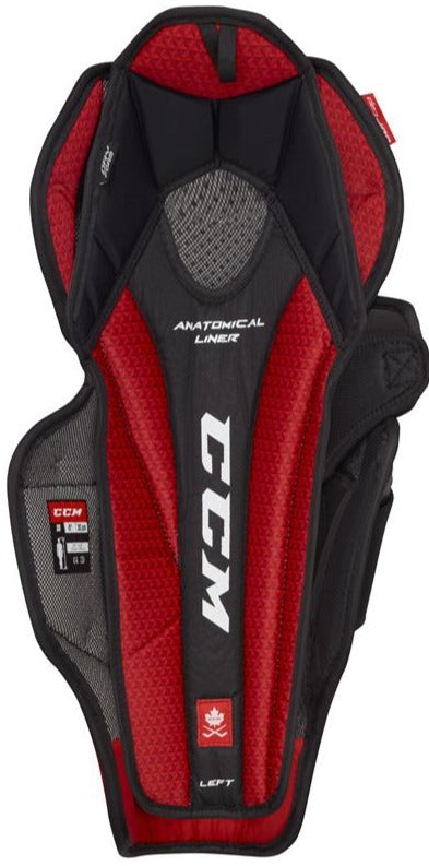 CCM Jetspeed FT4 Pro Junior Shin Guard