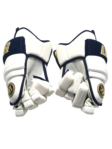 Warrior Franchise AX1 Buffalo Sabres 50th Anniversary hockey gloves