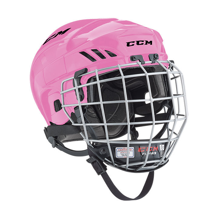 CCM FL 40 Hockey Helmet Combo