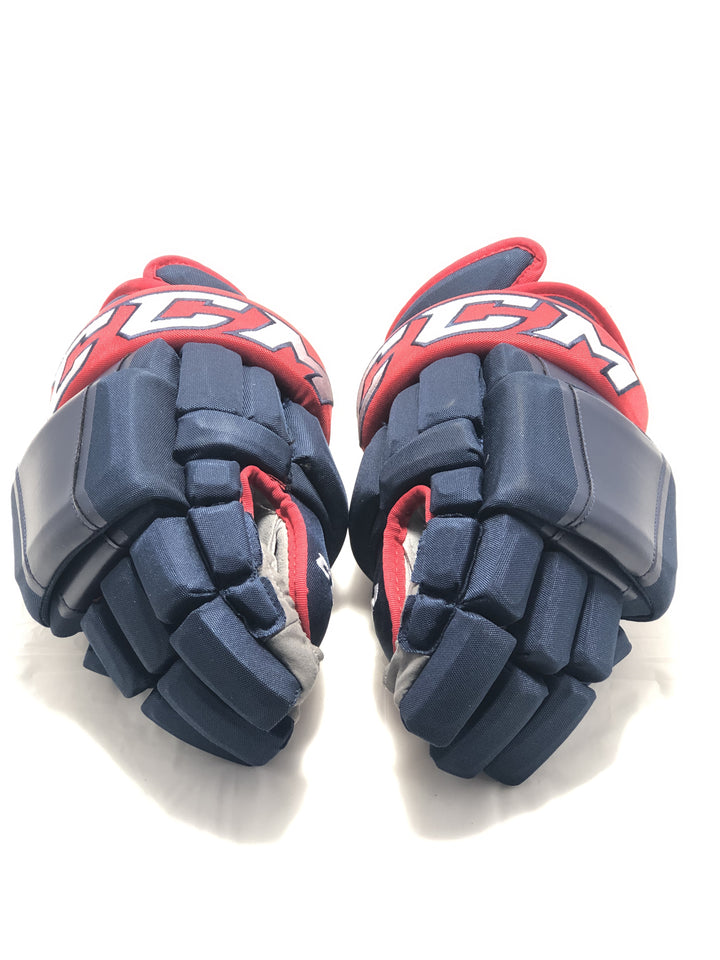 CCM HG97 Columbus Blue Jackets 14" Hockey Gloves