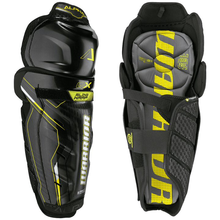 Warrior Alpha QX Junior Hockey Shin Guards