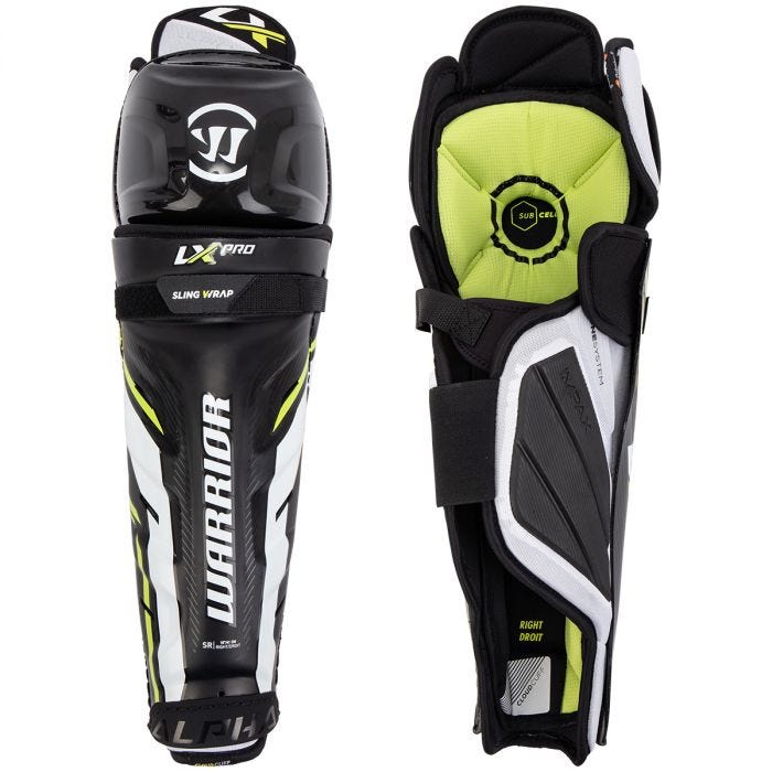 Warrior Alpha LX PRO Senior Shin Guard